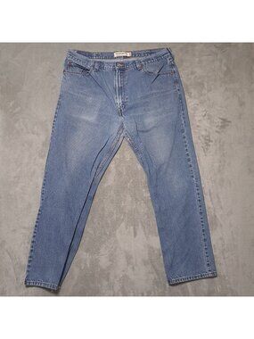 Levis 505 Blue Jean W40 L32 Regular Fit Straight Leg Denim Egypt Vintage